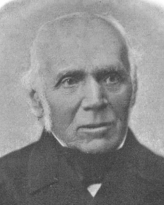 Altes Foto von Gottlieb Studer. Altes Foto von Gottlieb Studer.