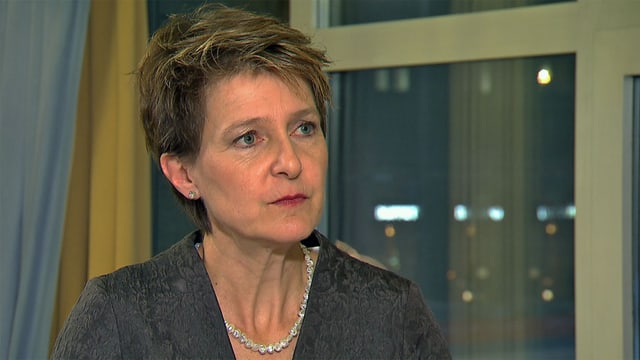 Simonetta Sommaruga im Gespräch mit SRF Simonetta Sommaruga im Gespräch mit SRF
