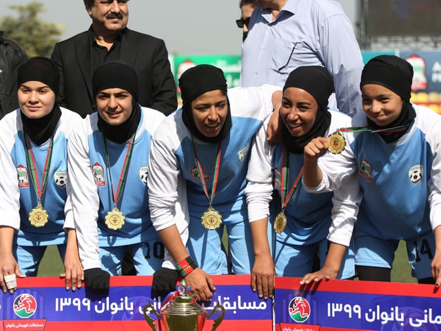 Spielerinnen von Herat im Jahr 2020 Spielerinnen von Herat im Jahr 2020