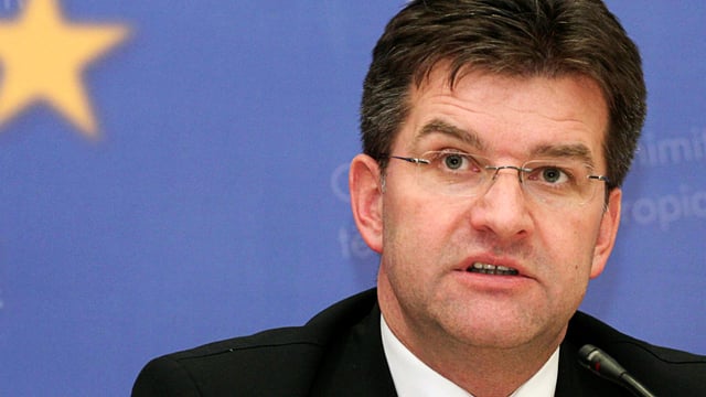 Miroslav Lajčák in Grossaufnahme Miroslav Lajčák in Grossaufnahme