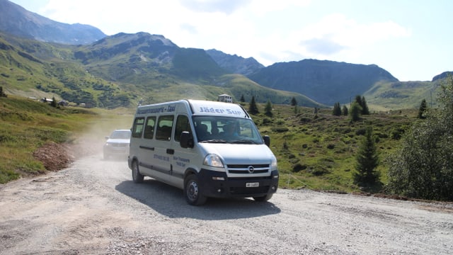 Il Bus alpin sin l'alp Flex. Il Bus alpin sin l'alp Flex.