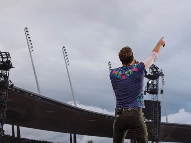 Coldplay live aus dem Letzigrund.
