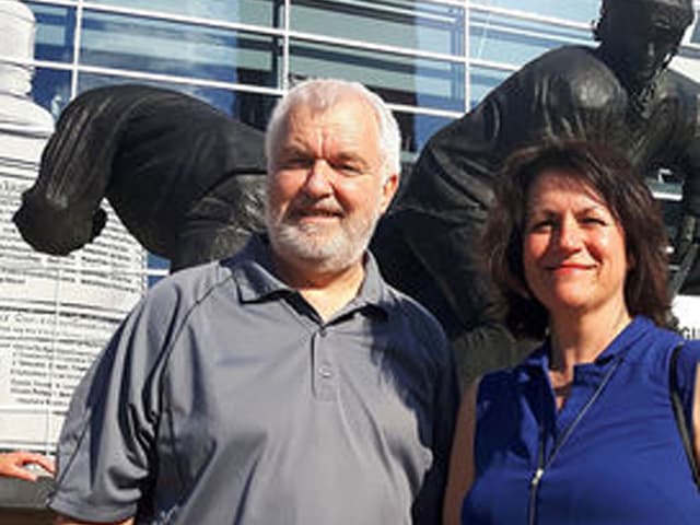 Jean-Pierre Gaudreau und France Desrosiers Jean-Pierre Gaudreau und France Desrosiers