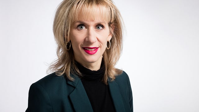 Porträt von Priska Seiler Graf. Porträt von Priska Seiler Graf.