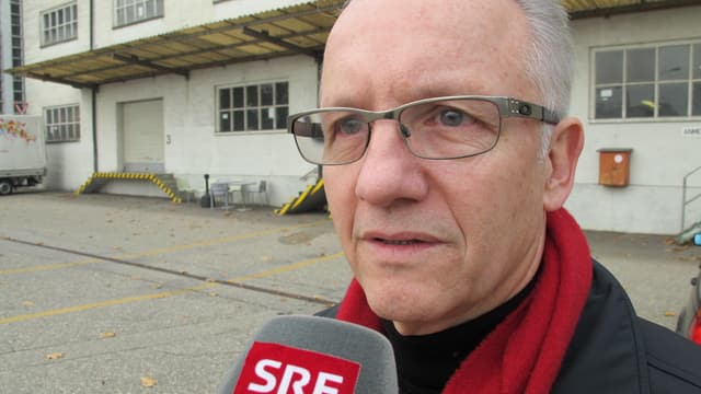 Gemeindepräsident Martin Blaser im Gespräch (4.12.2013)