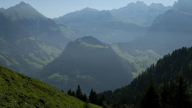 Totale auf den Wellenberg. Totale auf den Wellenberg.