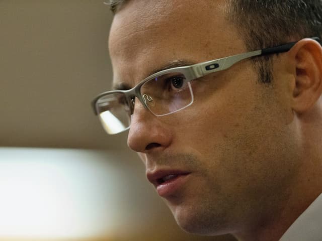 Nahaufnahme von Oscar Pistorius