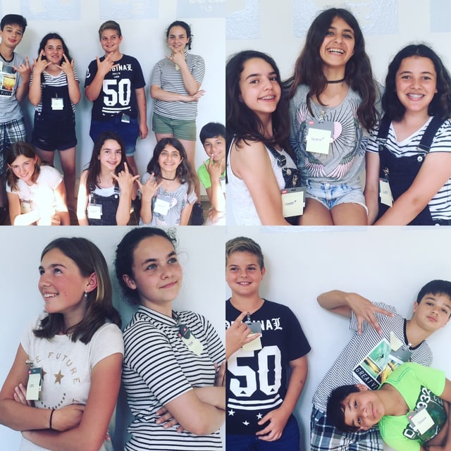 Die richtigen Posen haben die rappenden Kids auf jeden Fall im Griff. Die richtigen Posen haben die rappenden Kids auf jeden Fall im Griff.