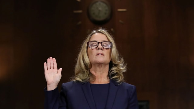 Psychologie-Professorin Ford sagt heute vor dem US-Justizausschuss aus. Psychologie-Professorin Ford sagt heute vor dem US-Justizausschuss aus.