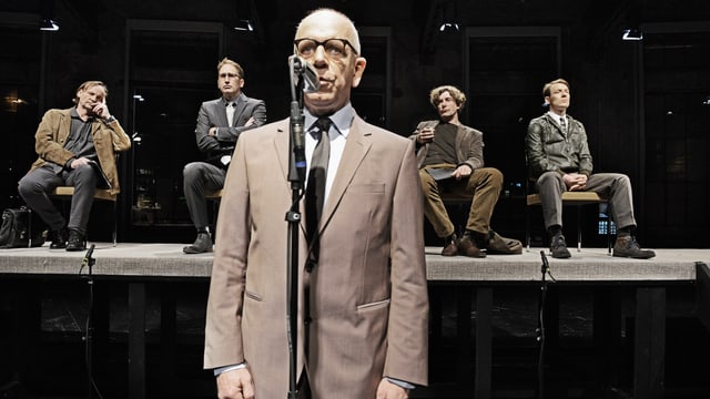Schauspieler Hans Jürg Müller am Theater St.Gallen Schauspieler Hans Jürg Müller am Theater St.Gallen