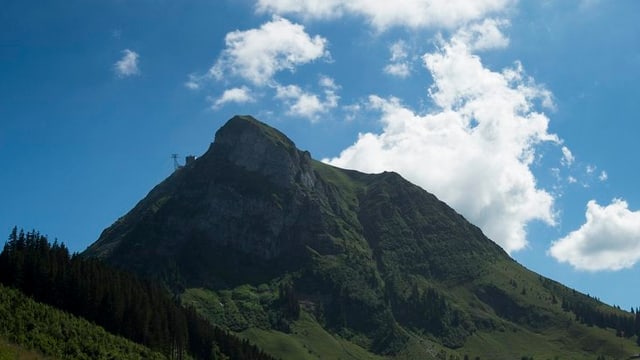 Der Gipfel des Moléson. Der Gipfel des Moléson.