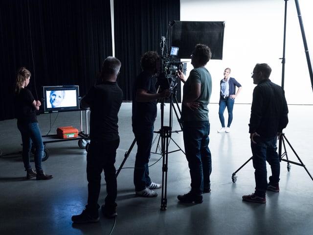 Dreharbeiten für die neuen Spots der Imagekampagne «Die Schweiz im Herzen». Dreharbeiten für die neuen Spots der Imagekampagne «Die Schweiz im Herzen».