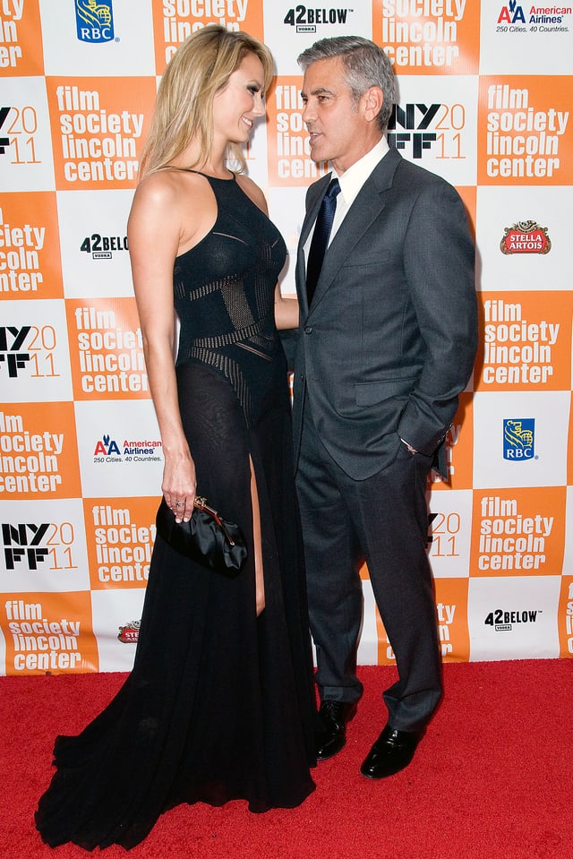 George Clooney und Stacy Keibler George Clooney und Stacy Keibler