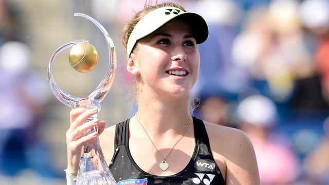Belinda Bencic. Belinda Bencic.