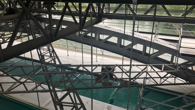 Die Kirchenfeldbrücke von unten Die Kirchenfeldbrücke von unten