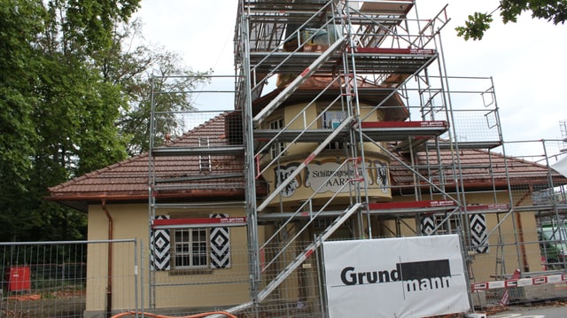 Schützenhaus Aarau im Umbau Schützenhaus Aarau im Umbau