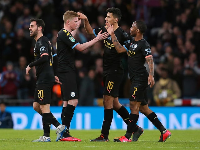 Kevin De Bruyne oder Raheem Sterling dürften bei einer Sperre kaum zu halten sein. Kevin De Bruyne oder Raheem Sterling dürften bei einer Sperre kaum zu halten sein.