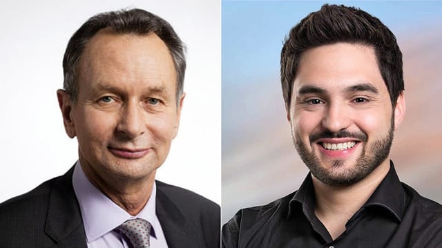 Philipp Müller und Cédric Wermuth Philipp Müller und Cédric Wermuth