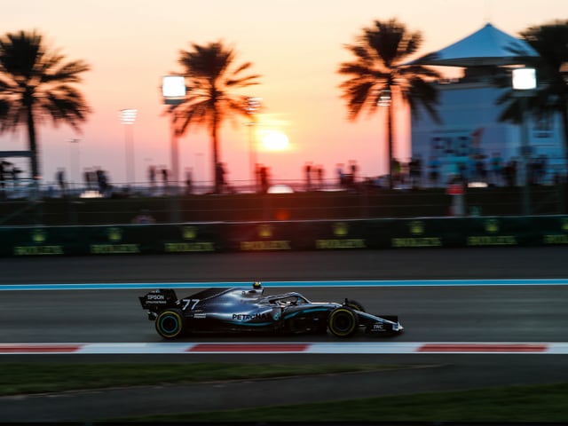 Valtteri Bottas wird beim Saisonfinale weit hinten starten müssen. Valtteri Bottas wird beim Saisonfinale weit hinten starten müssen.