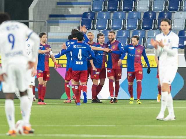 FC Basel beim Jubel FC Basel beim Jubel