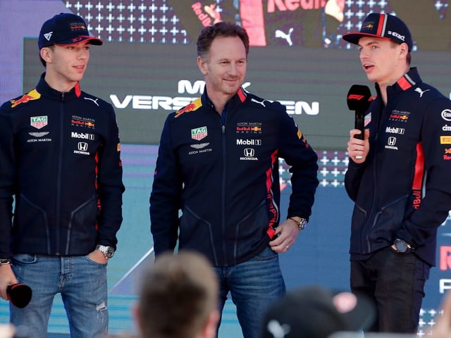 Max Verstappen und Pierre Gasly