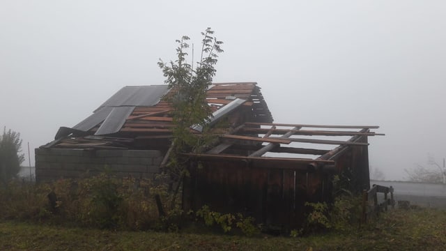 Ein Haus ohne Dach. Ein Haus ohne Dach.