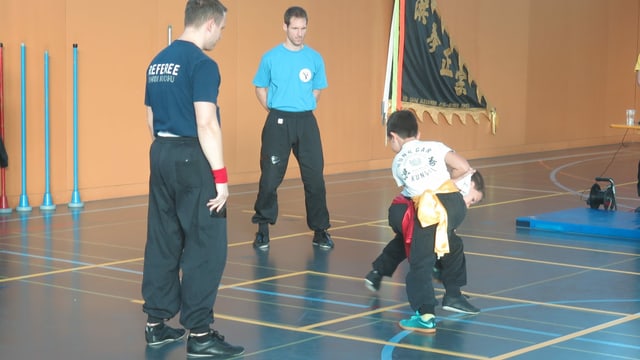Kinder Kung Fu Kampf Kinder Kung Fu Kampf