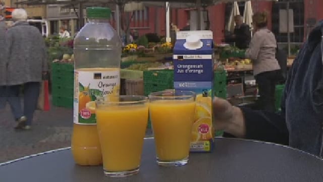 Orangensaft. Orangensaft.
