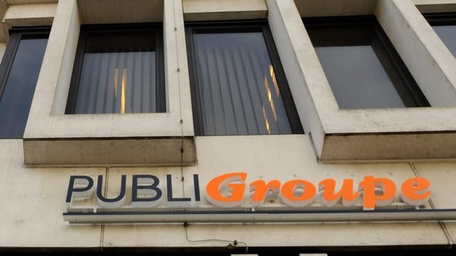Logo der Publigroupe. Logo der Publigroupe.