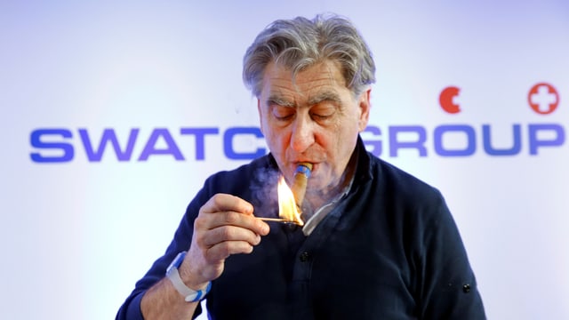 CEO der Swatch Gruppe Nick Hayek CEO der Swatch Gruppe Nick Hayek