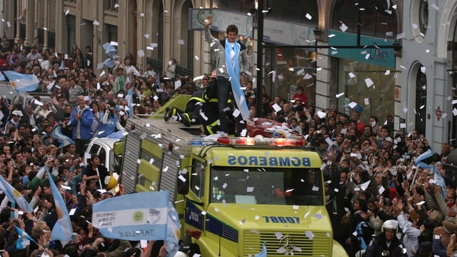 Del Potro nach seinem US-Open-Sieg 2009. Del Potro nach seinem US-Open-Sieg 2009.