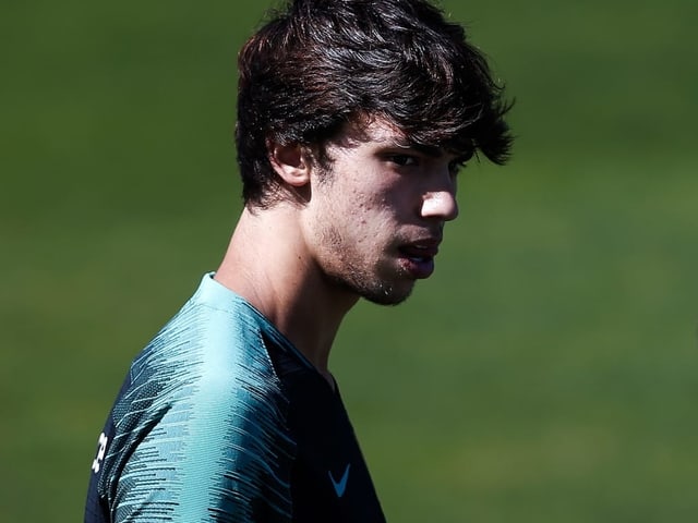 Joao Felix im Training mit der Nationalmannschaft Joao Felix im Training mit der Nationalmannschaft