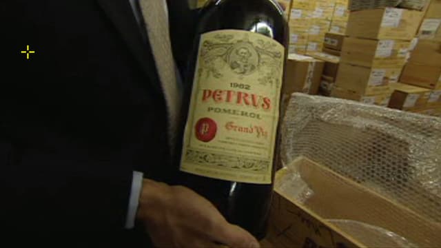 Weinflasche Pétrus 