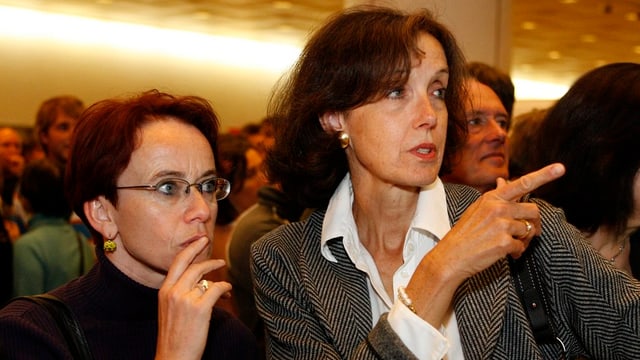 Barbara Schneider und Eva Herzog im Bild Barbara Schneider und Eva Herzog im Bild