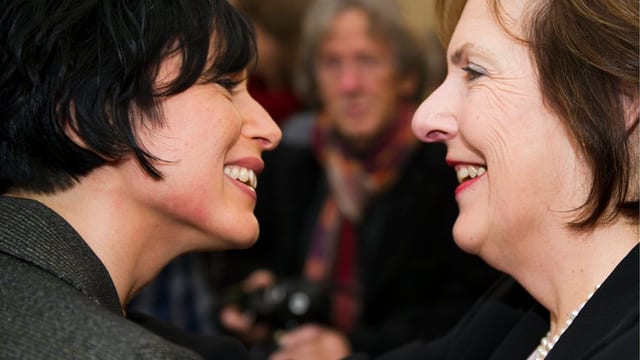 Pascale Bruderer und Christine Egerszegi Pascale Bruderer und Christine Egerszegi