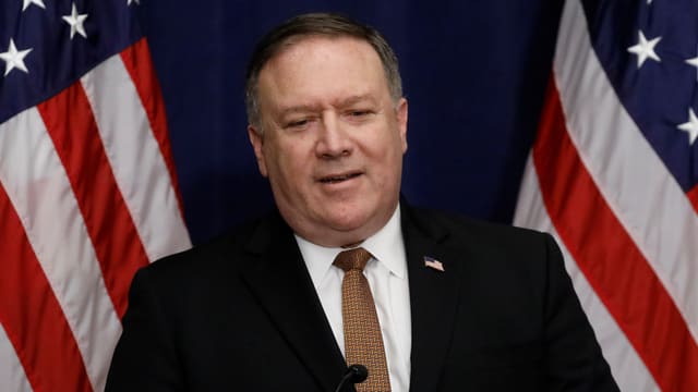 US-Aussenminister Mike Pompeo. US-Aussenminister Mike Pompeo.