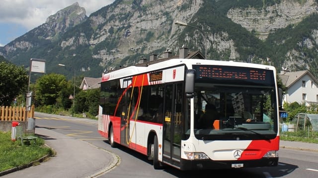Ein Glarner Bus Ein Glarner Bus