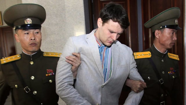 Otto Warmbier in Gewahrsam Nordkoreas. Otto Warmbier in Gewahrsam Nordkoreas.
