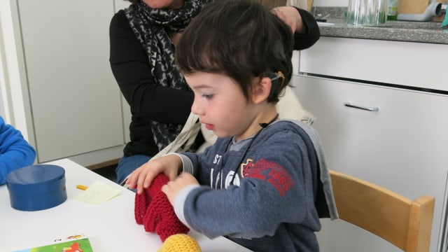 Besuch bei Luca Hägi im Kindergarten (10.3.2016)