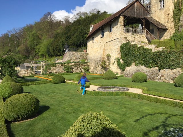 Der Barock-Garten.