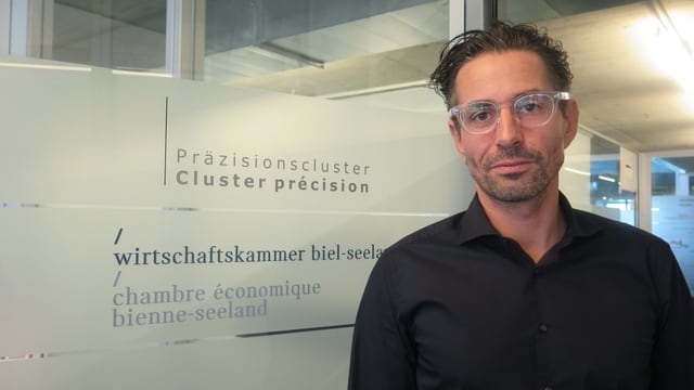 Gilbert Hürsch, Geschäftsführer der Wirtschaftskammer Biel-Seeland Gilbert Hürsch, Geschäftsführer der Wirtschaftskammer Biel-Seeland