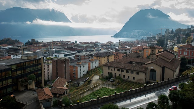 Blick über Lugano Blick über Lugano