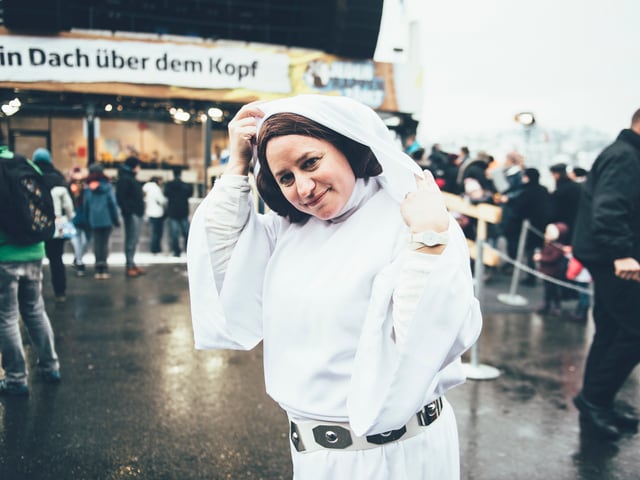 Cosplayerin