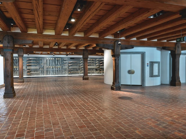 Museum Altes Zeughaus Solothurn Innenansicht Museum Altes Zeughaus Solothurn Innenansicht