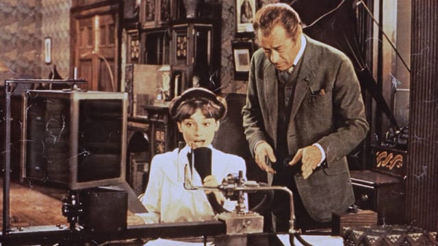 Rex Harrison und Audrey Hepburn in «My Fair Lady».