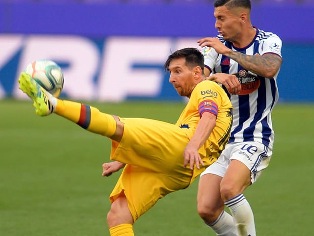 Lionel Messi in Aktion.