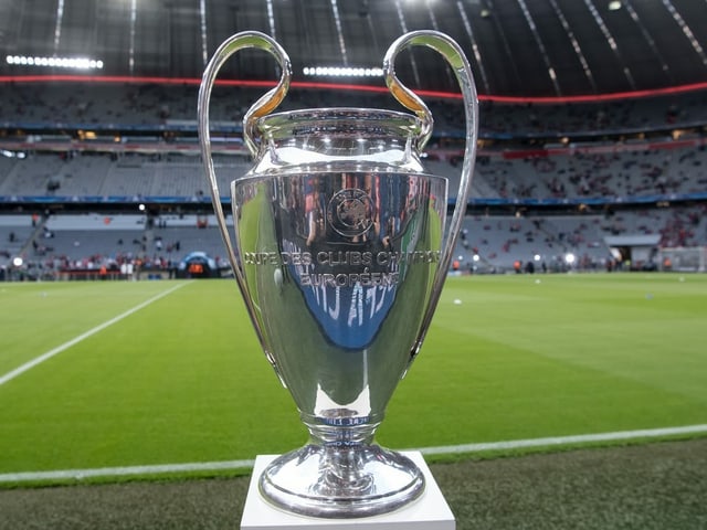 Pokal der Champions League. Pokal der Champions League.