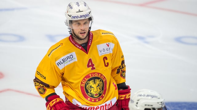 Stettler während einem Match. Stettler während einem Match.