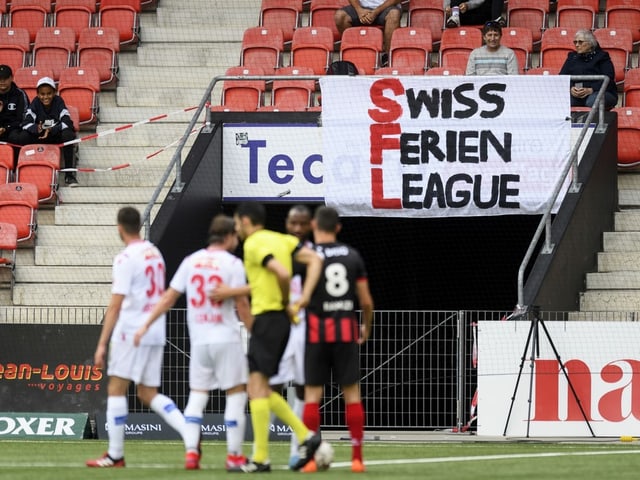 Transparent beim Match Xamax-Sion. Transparent beim Match Xamax-Sion.