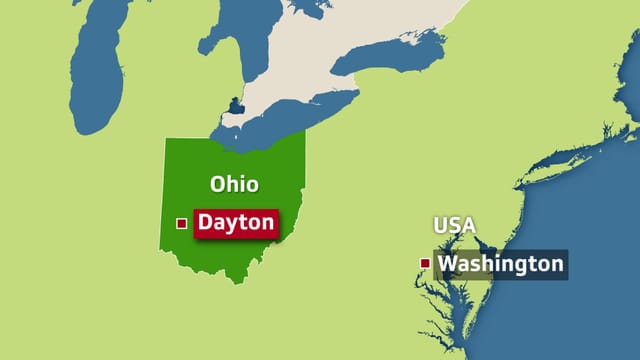 Karte Dayton Ohio Karte Dayton Ohio